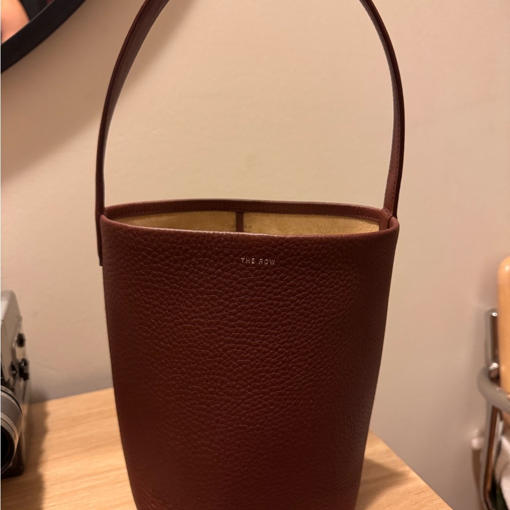The Row Park Tote N/S Small Deep Red/ Burgundy Shoulder Bag
